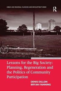Produktbild: Dillon, D: Lessons for the Big Society: Planning, Regenerati