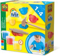 Produktbild: Knete mit Werkzeug 3x90gr My first