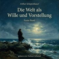 Produktbild: Die Welt als Wille und Vorstellung &mdash; Erster Band