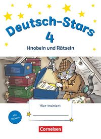 Bild vom Artikel Deutsch-Stars 4. Schuljahr. Knobeln und Rätseln - Übungsheft. Mit Lösungen vom Autor 