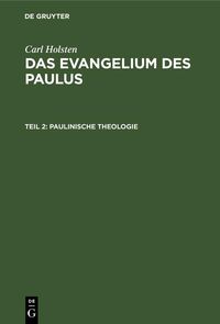 Produktbild: Paulinische Theologie