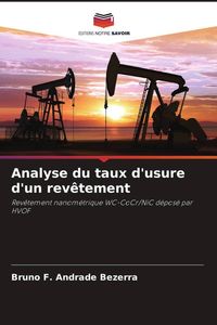 Produktbild: Analyse du taux d'usure d'un rev&ecirc;tement