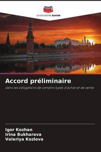 Produktbild: Accord pr&eacute;liminaire