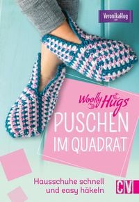 Bild vom Artikel Woolly Hugs Puschen häkeln im Quadrat vom Autor Veronika Hug