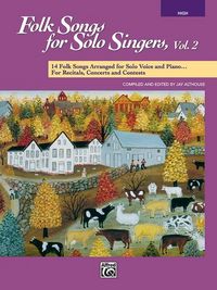 Produktbild: Folk Songs for Solo Singers, Vol 2