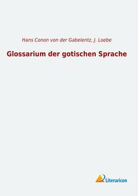 Produktbild: Glossarium der gotischen Sprache
