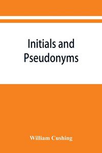 Produktbild: Initials and pseudonyms