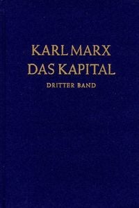 Produktbild: Das Kapital 3. Kritik der politischen Ökonomie