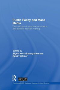 Produktbild: Public Policy and the Mass Media