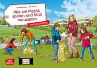 Produktbild: Wie wir Plastik sparen und M&uuml;ll reduzieren. Kamishibai Bildkartenset