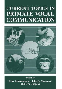 Produktbild: Current Topics in Primate Vocal Communication