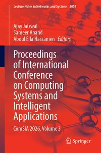 Produktbild: Proceedings of International Conference on Computing Systems and Intelligent Applications
