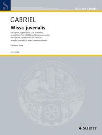Produktbild: Missa juvenalis, Sopran, Jugendchor (2 - 3 Stimmen), gemischter Chor (SATB) und Kammerorchester, Dirigierpartitur