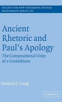 Produktbild: Ancient Rhetoric and Paul's Apology