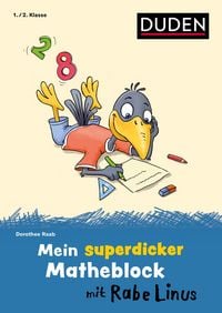 Produktbild: Mein superdicker Matheblock mit Rabe Linus