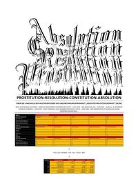 Produktbild: Prostitution-Resolution-Constitution-Absolution