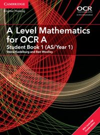 Produktbild: A Level Mathematics for OCR a Student Book 1 (As/Year 1) with Cambridge Elevate Edition (2 Years)