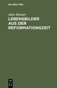 Produktbild: Lebensbilder aus der Reformationszeit
