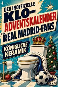 Produktbild: Der inoffizielle Klo-Adventskalender f&uuml;r Real Madrid-Fans