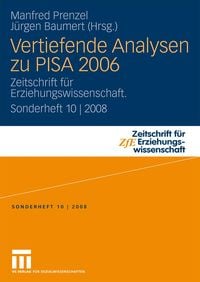 Produktbild: Vertiefende Analysen zu PISA 2006
