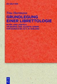 Produktbild: Grundlegung einer Librettologie