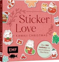 Produktbild: Sticker Love: Kawaii Christmas &ndash; &Uuml;ber 300 Etiketten und Aufkleber mit beschreibbarer Oberfl&auml;che
