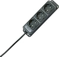 Produktbild: Kopp 127015013 Steckdosenleiste 3fach Anthrazit Schutzkontakt 1St.