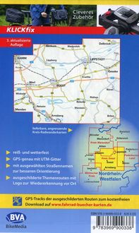 Radwanderkarte BVA Die schönsten Radtouren im Kreis Soest 1:50.000, reiß- und wetterfest, GPS-Tracks Download