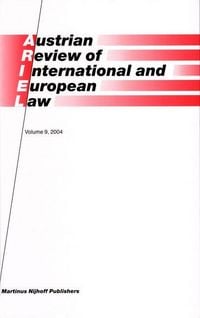 Produktbild: Austrian Review of International and European Law, Volume 9 (2004)