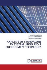 Produktbild: Analysis Of Standalone Pv System Using Pso & Cuckoo Mppt Techniques