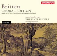 Produktbild: Finzi Singers, T: Choral Edition Vol.1
