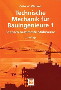 Produktbild: Technische Mechanik f&uuml;r Bauingenieure 1