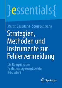 Produktbild: Strategien, Methoden und Instrumente zur Fehlervermeidung