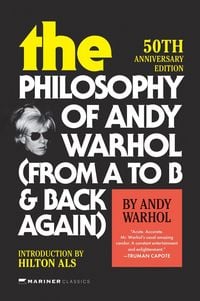 Produktbild: The Philosophy of Andy Warhol [50th Anniversary Edition]