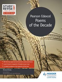 Produktbild: Study and Revise Literature Guide for AS/A-level: Pearson Edexcel Poems of the Decade
