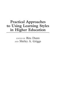 Produktbild: Practical Approaches to Using Learning Styles in Higher Education