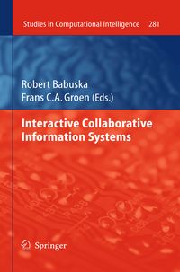 Produktbild: Interactive Collaborative Information Systems