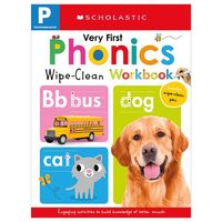 Produktbild: Very First Phonics Pre-K Wipe-Clean Workbook: Scholastic Early Learners (Wipe-Clean)