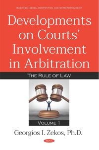 Produktbild: Developments on Courts' Involvement in Arbitration. Volume 1: The Rule of Law
