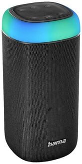 Produktbild: Hama Shine 2.0 Bluetooth&reg; Lautsprecher AUX, Freisprechfunktion, spritzwassergesch&uuml;tzt, tragbar Schwarz