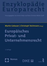 Produktbild: Europ&auml;isches Privat- und Unternehmensrecht