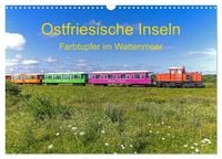 Produktbild: Ostfriesische Inseln - Farbtupfer im Wattenmeer (Wandkalender 2027 DIN A3 quer), CALVENDO Monatskalender