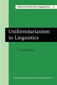 Produktbild: Uniformitarianism in Linguistics