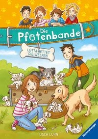 Produktbild: Die Pfotenbande, Band 1 - Lotta rettet die Welpen