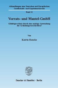 Produktbild: Vorrats- und Mantel-GmbH.