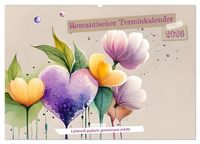 Produktbild: Romantischer Terminkalender (Wandkalender 2026 DIN A2 quer), CALVENDO Monatskalender