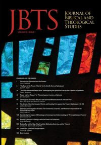 Produktbild: Journal of Biblical and Theological Studies, Issue 5.1