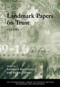 Produktbild: Landmark Papers on Trust