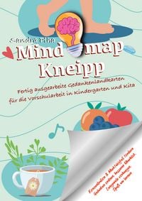 Produktbild: KitaFix-Mindmap Kneipp (Fertig ausgearbeitete Gedankenlandkarten f&uuml;r die Vorschularbeit in Kindergarten und Kita)