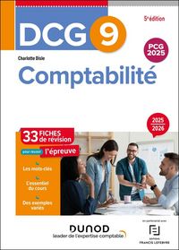 Produktbild: Dcg 9 comptabilite fiches 5e ed.